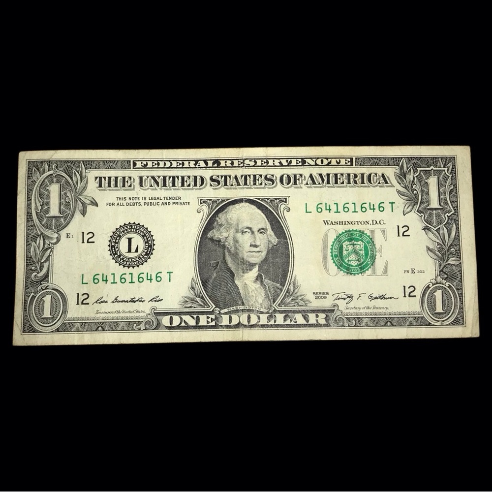 64161646 — Near-Radar Trinary Serial, Series 2009 $1, San Francisco